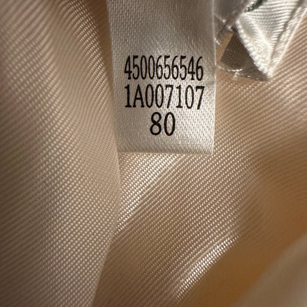 Chico's ZENERGY Quilted Utility Jacket Ivory Satin 2 Large Athleisure Y2K Casual - Picture 9 of 9